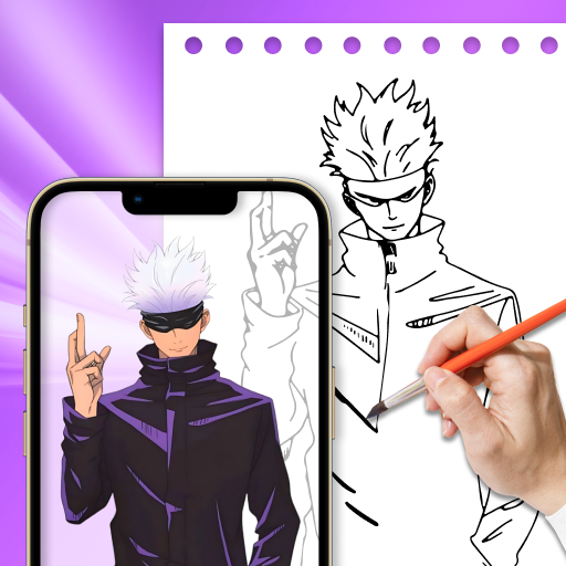 Draw Anime AR Sketch Icon